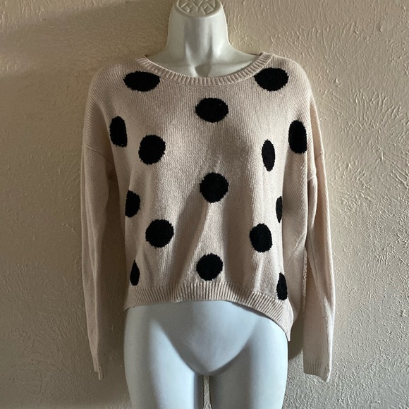 CACHÉ Polka dots sweater - Picture 1 of 1